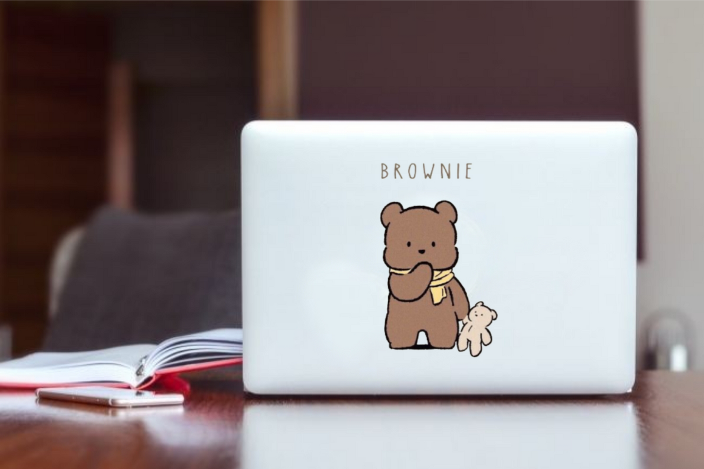 bear Laptop Sticker 5