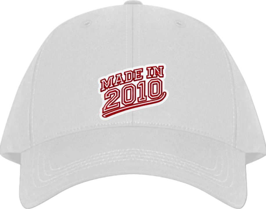 age Baseball cap White 2010