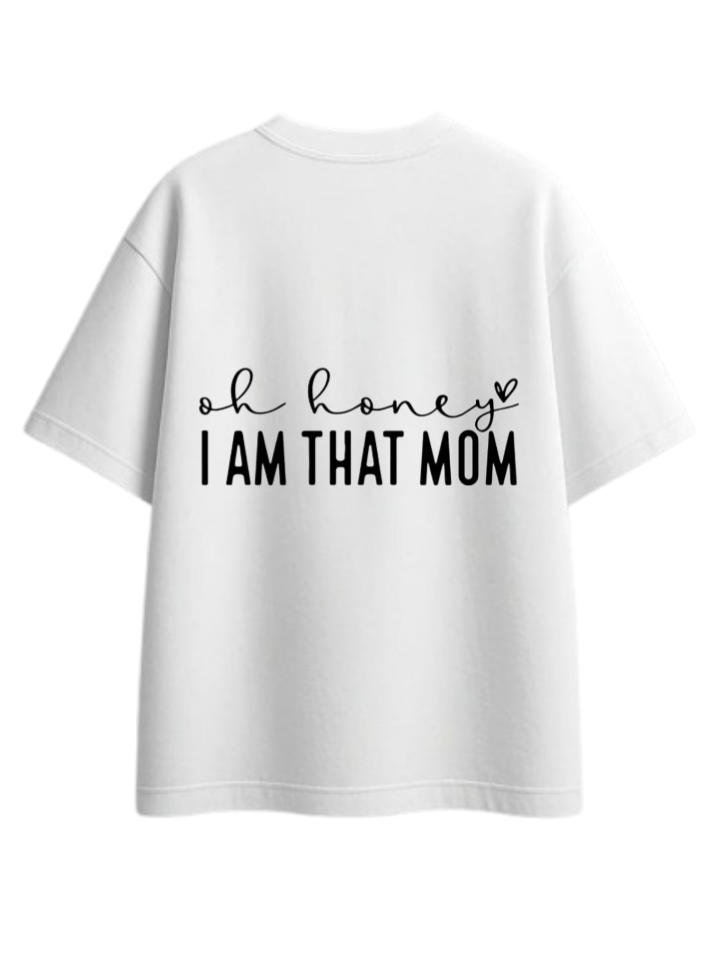 Mom dad parents t- shirt White Back 4