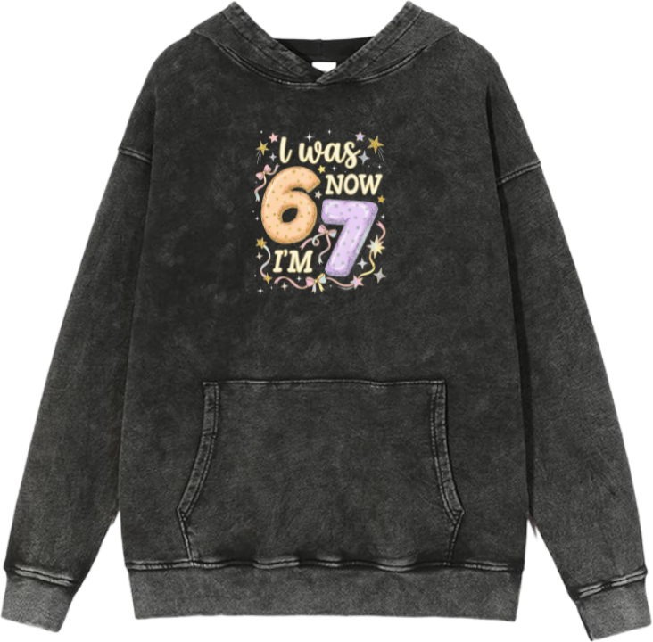 67 designs Oversize Hoodie Washed 5