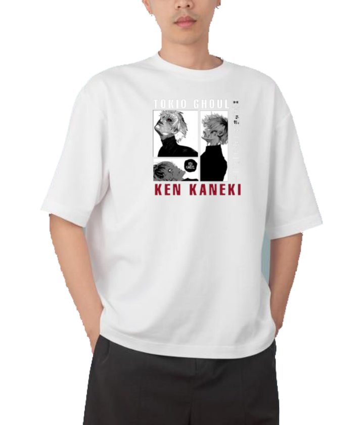 Tokyo ghoul t- shirt One Size White 5