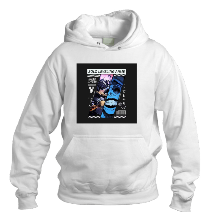 Solo Leveling One Size hoodie White 5
