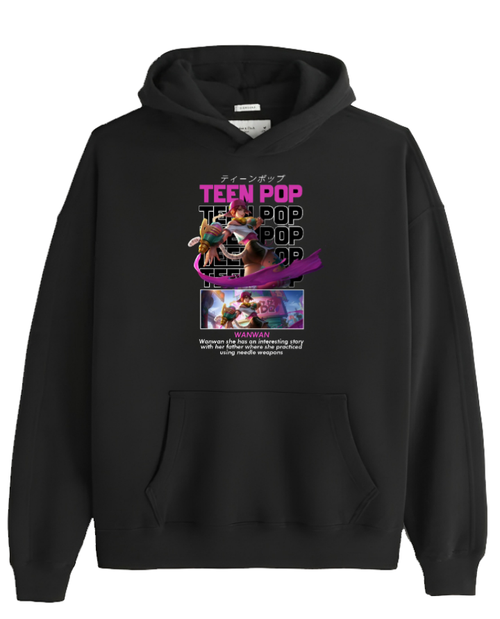 Mobile Legends Bang Bang One Size hoodie Black 5