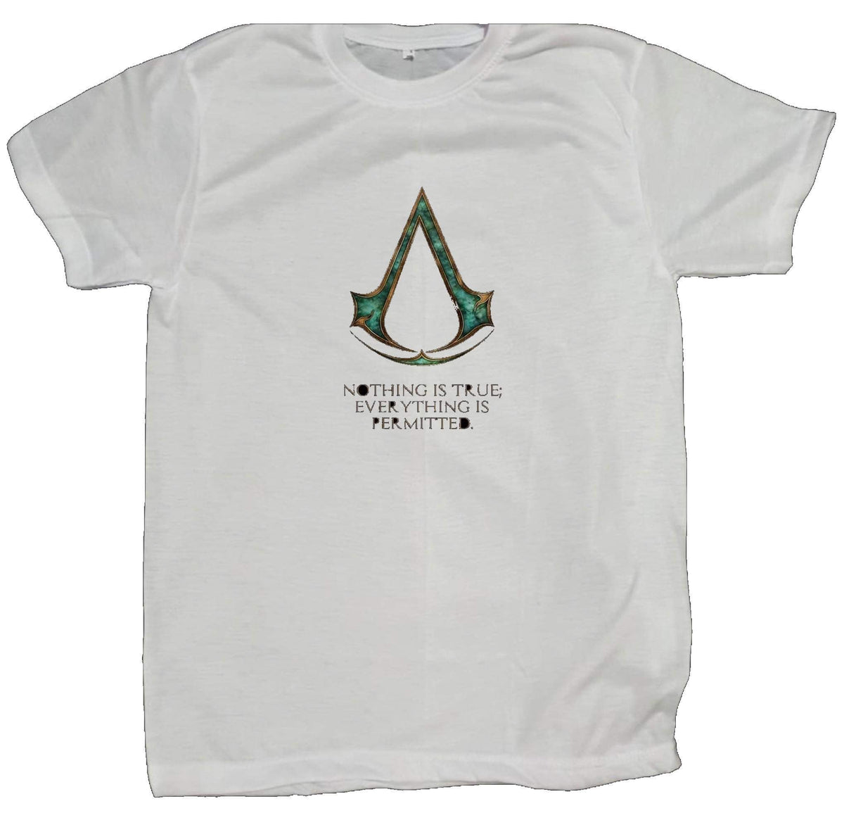Assassin's Creed t-shirt fit White 5