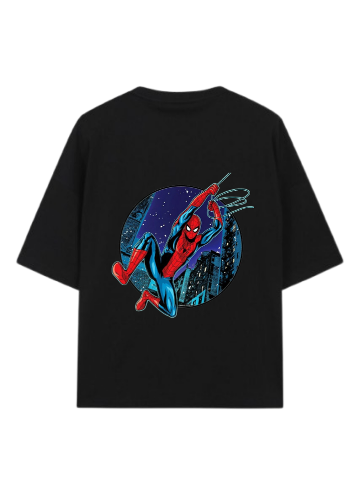 Spiderman t- shirt One Size Black Back 5
