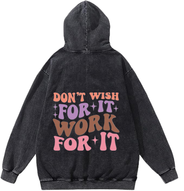 workout gym pilates Oversize Hoodie Washed Back 5