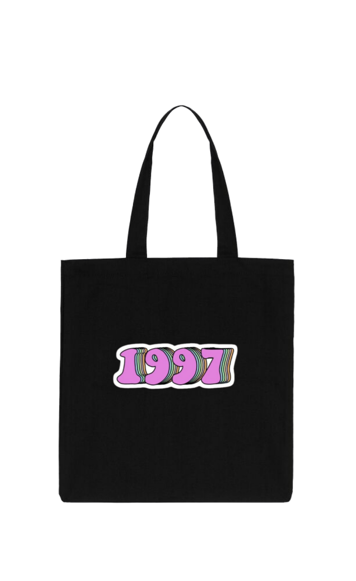 age tote bag Black 1997