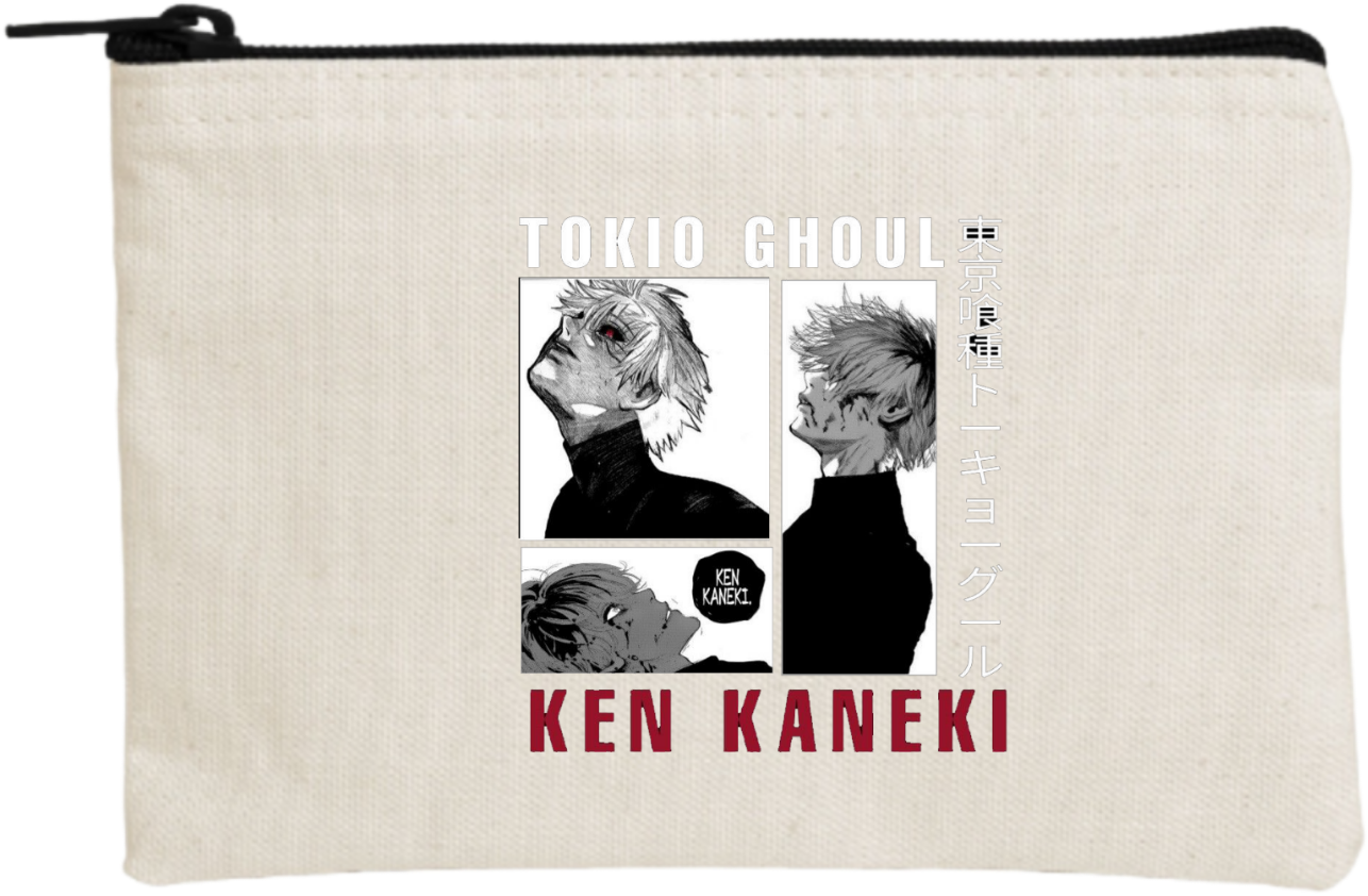 Tokyo ghoul wallet pencil case Beige 5