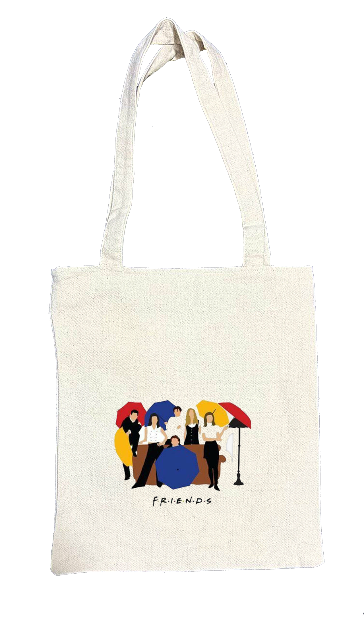 Friends tote bag beige 5