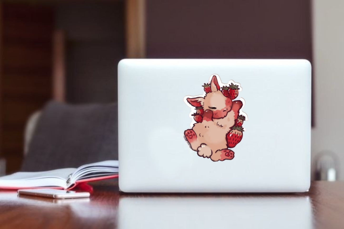 bunny Laptop Sticker 60