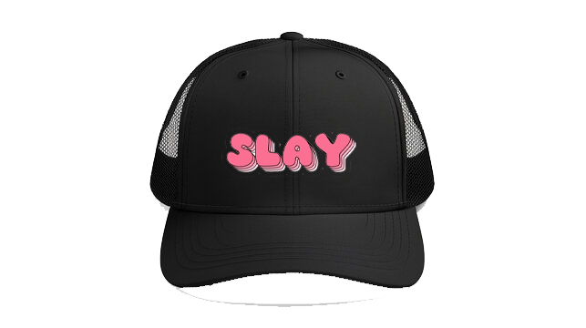 Baseball cap Black SLAY 107