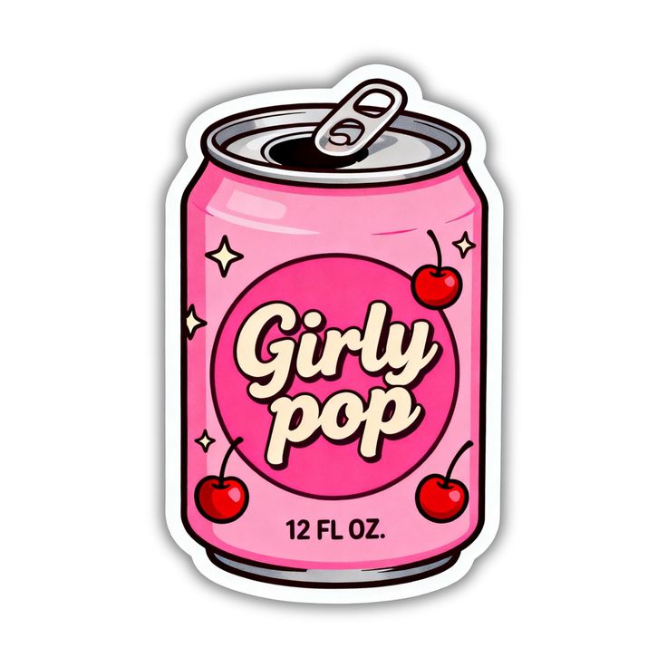 Sticker Girly pop 60