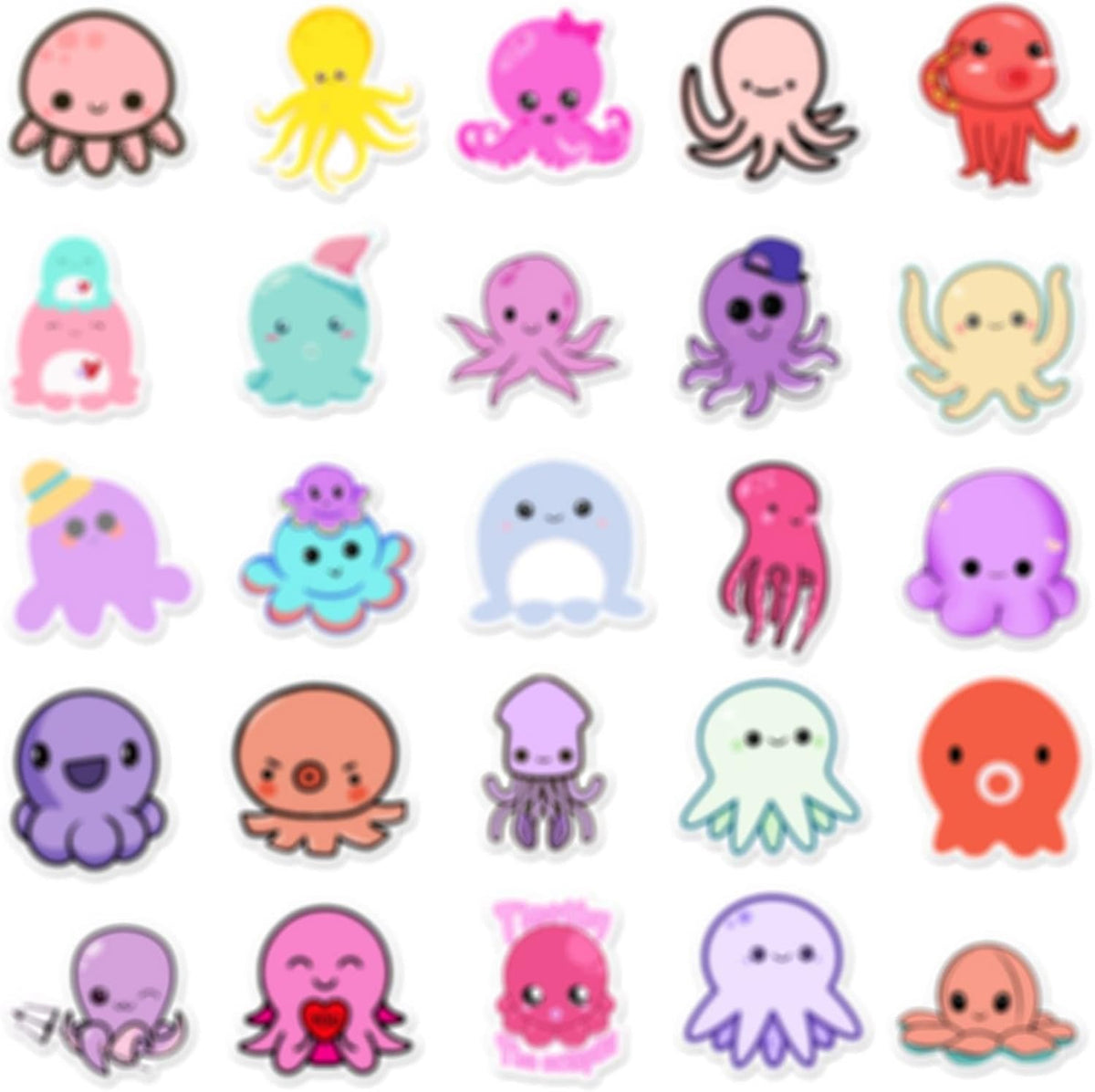 Stickers for Kids,50pcs Pack Waterproof Sticker for Water Bottles Laptop Phone ipad Notebooks Cute VSCO Decal Gift for Teens Boys Girls Adults