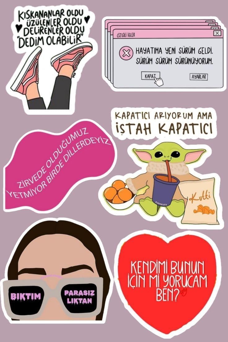 Stickers everyone is obsessed with right now 55