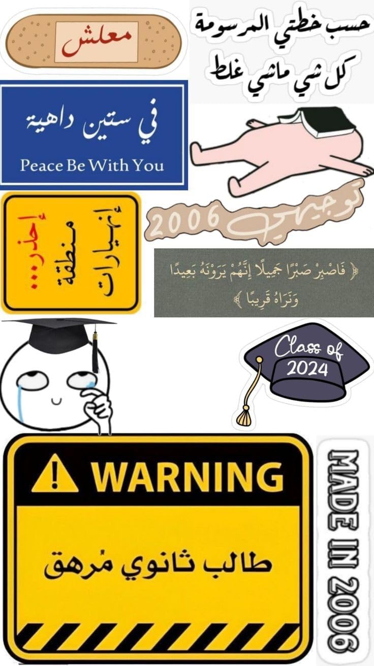 Secondary Student Laptop Stickers