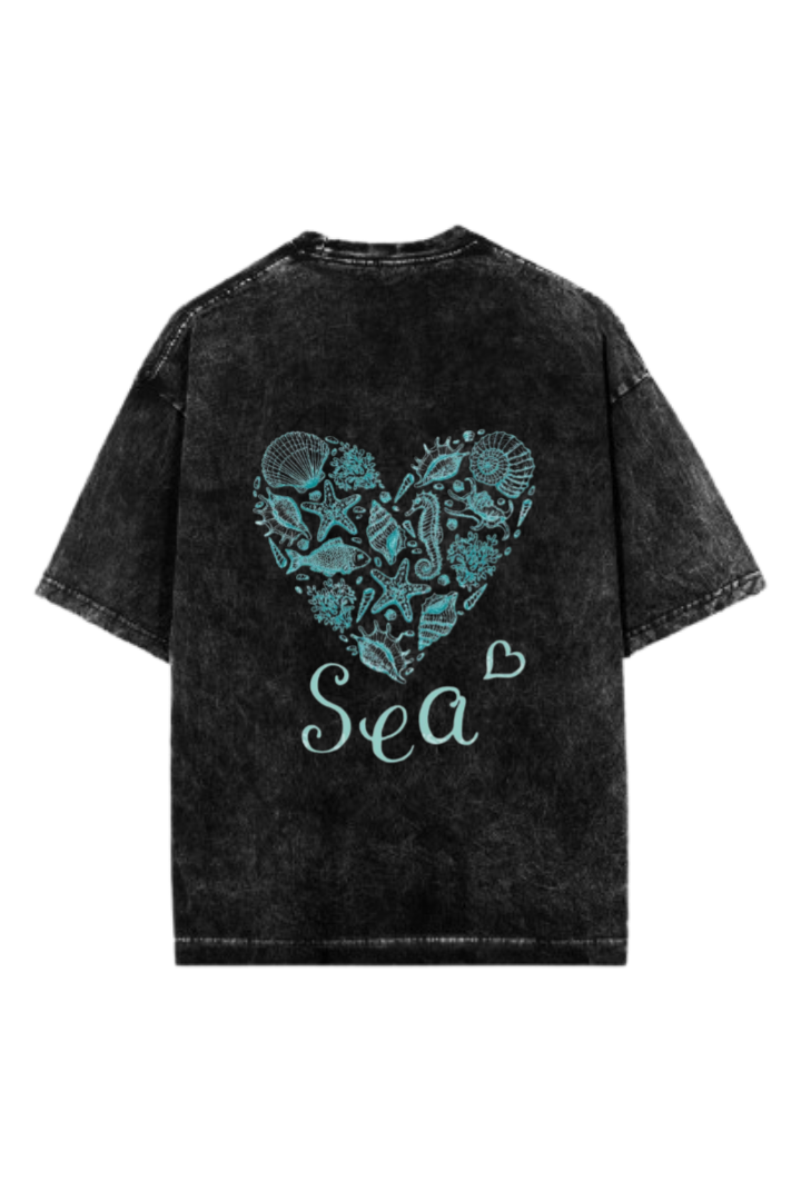 Summer Vibes One Size t- shirt Washed Back 61