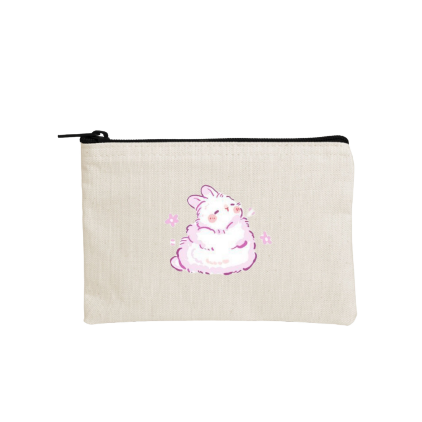 bunny wallet pencil case Beige 51