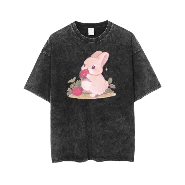bunny One Size t- shirt Washed 61