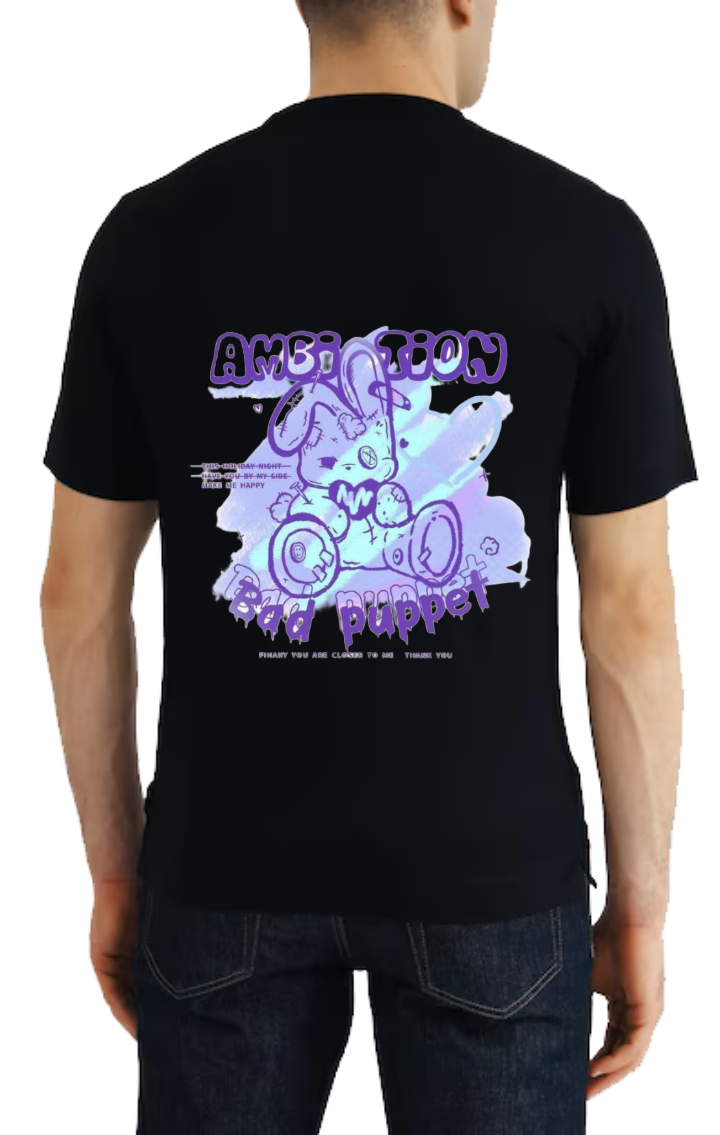 AMBI HON t- shirt One Size Black back 61
