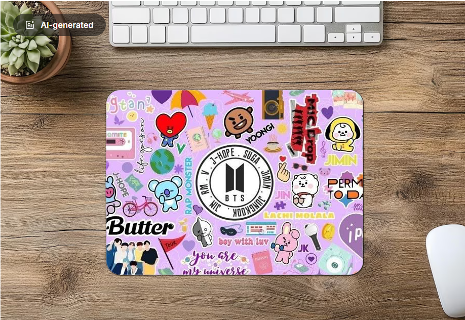 Mouse Pad BTS