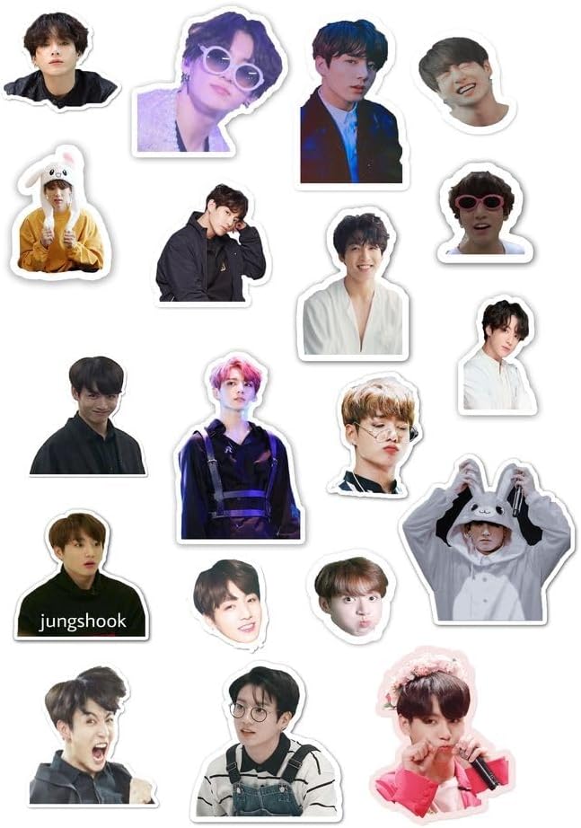 Anime sticker random locker korean bangtan 8