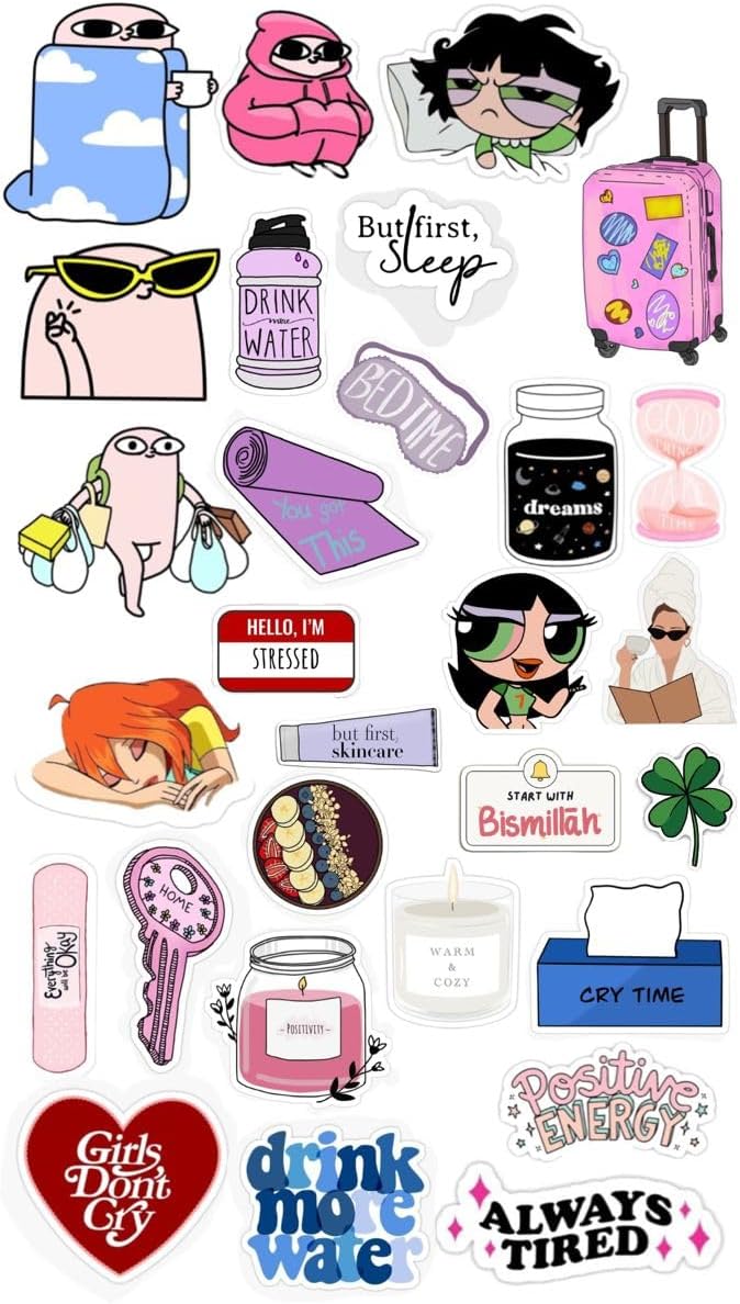 always tired stickers
