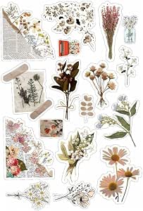 Flower laptop stickers