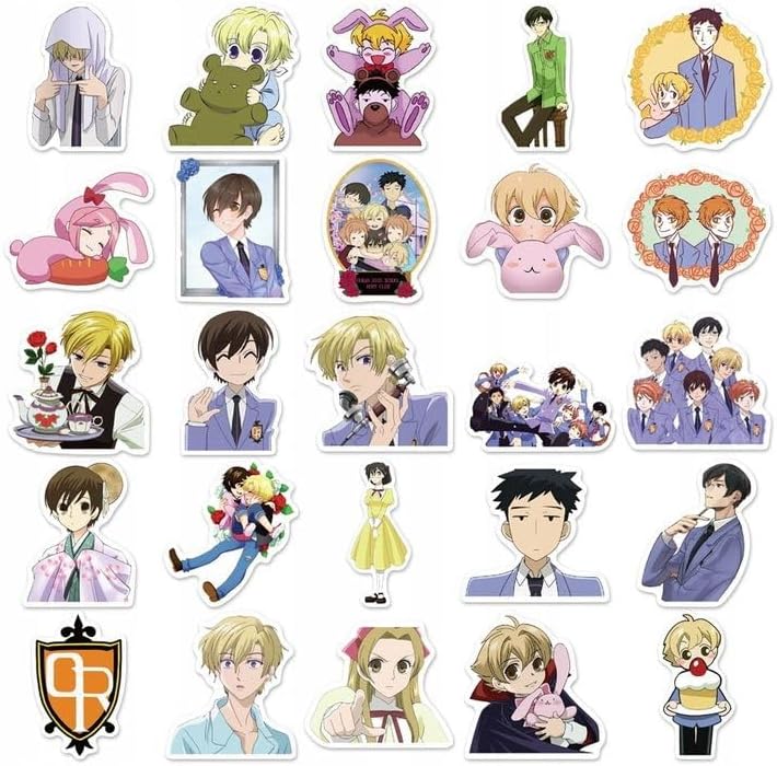 Cute anime sticker Ouran high school