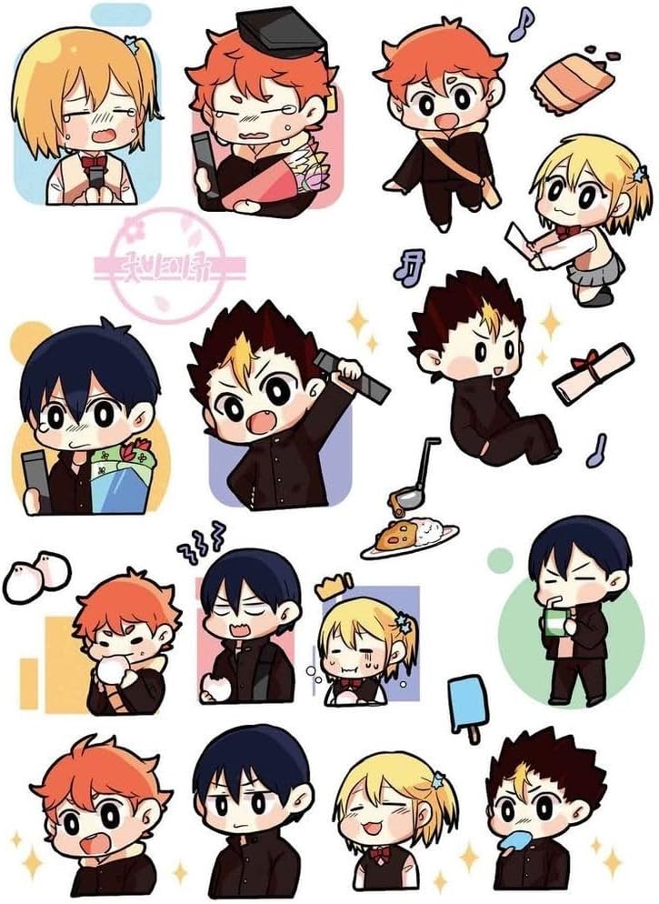 Anime haikyuu sticker