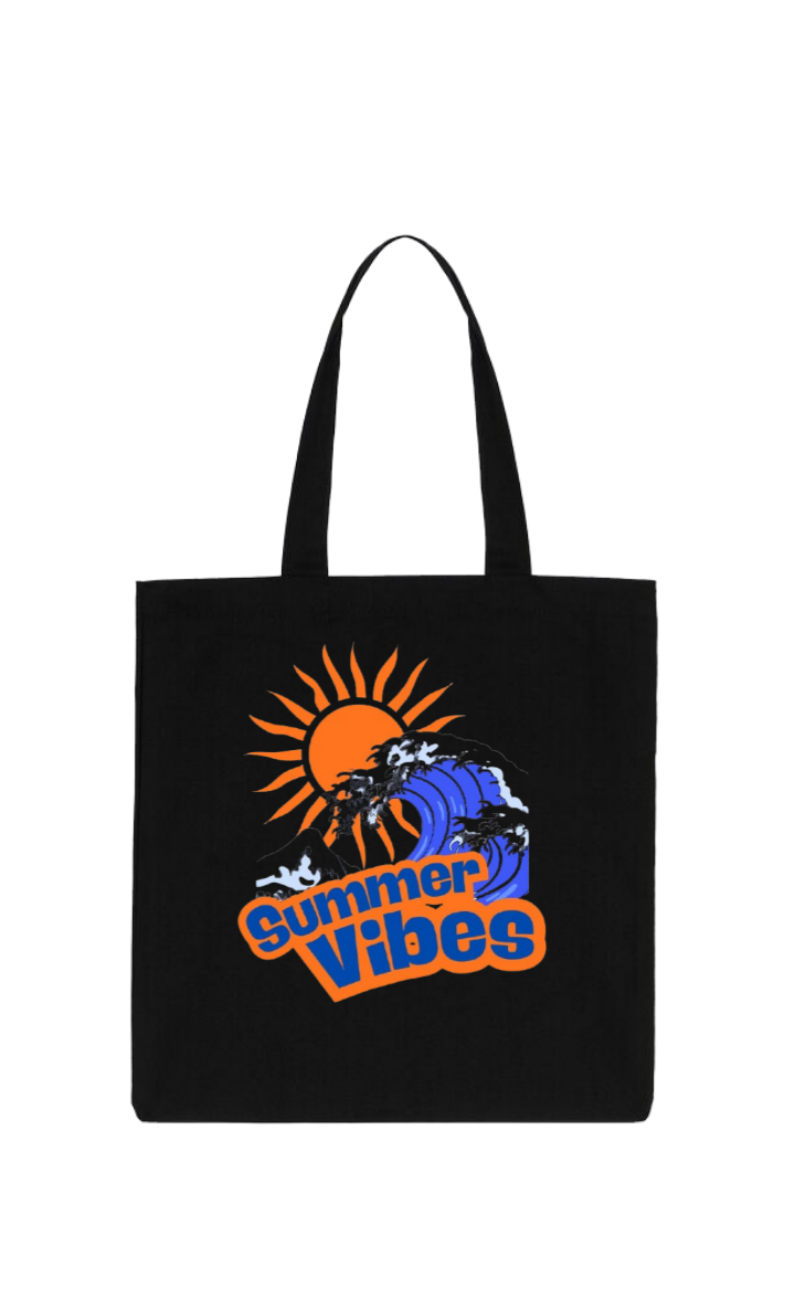 Summer Vibes tote bag Black 62