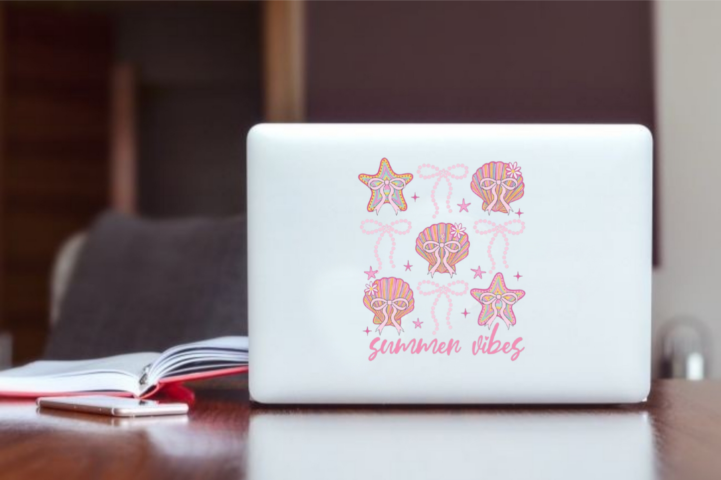 Summer Vibes Laptop Sticker 62