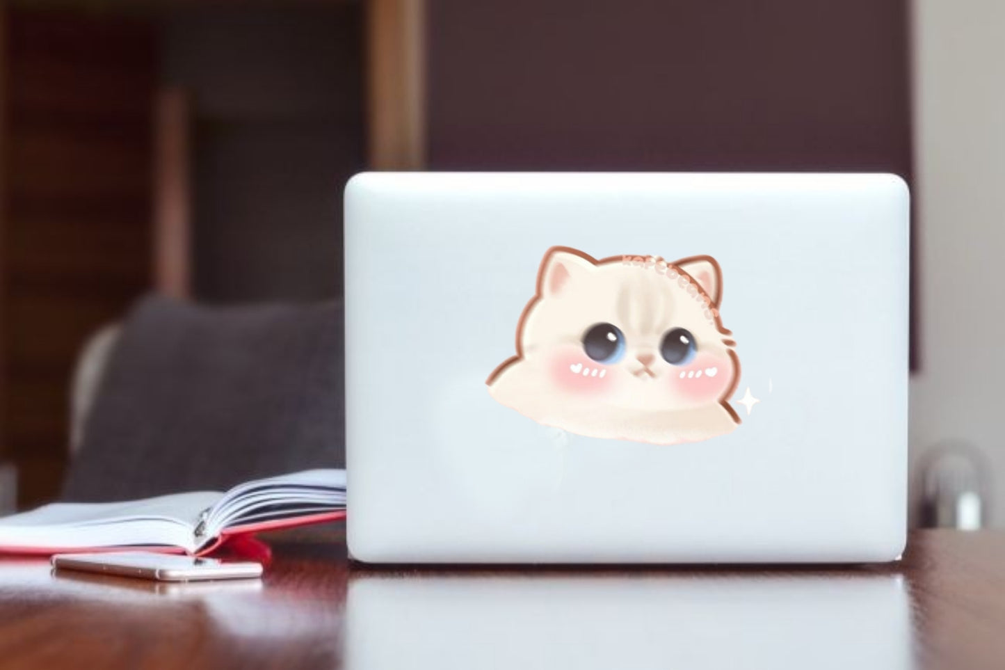cat Laptop Sticker 62