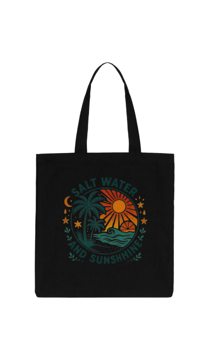 Summer Vibes tote bag Black 63
