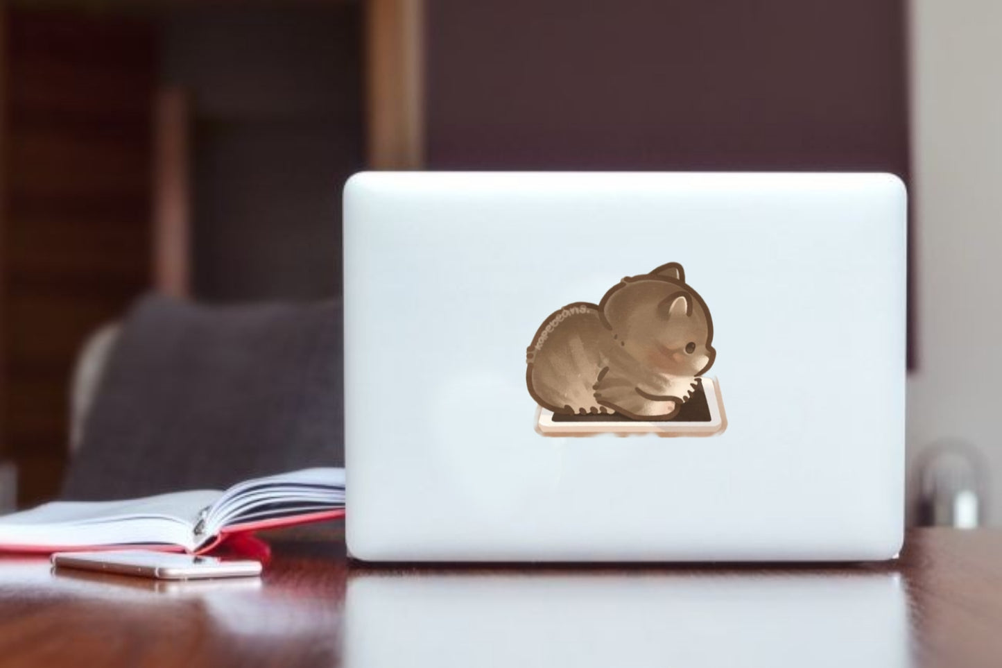 cat Laptop Sticker 63