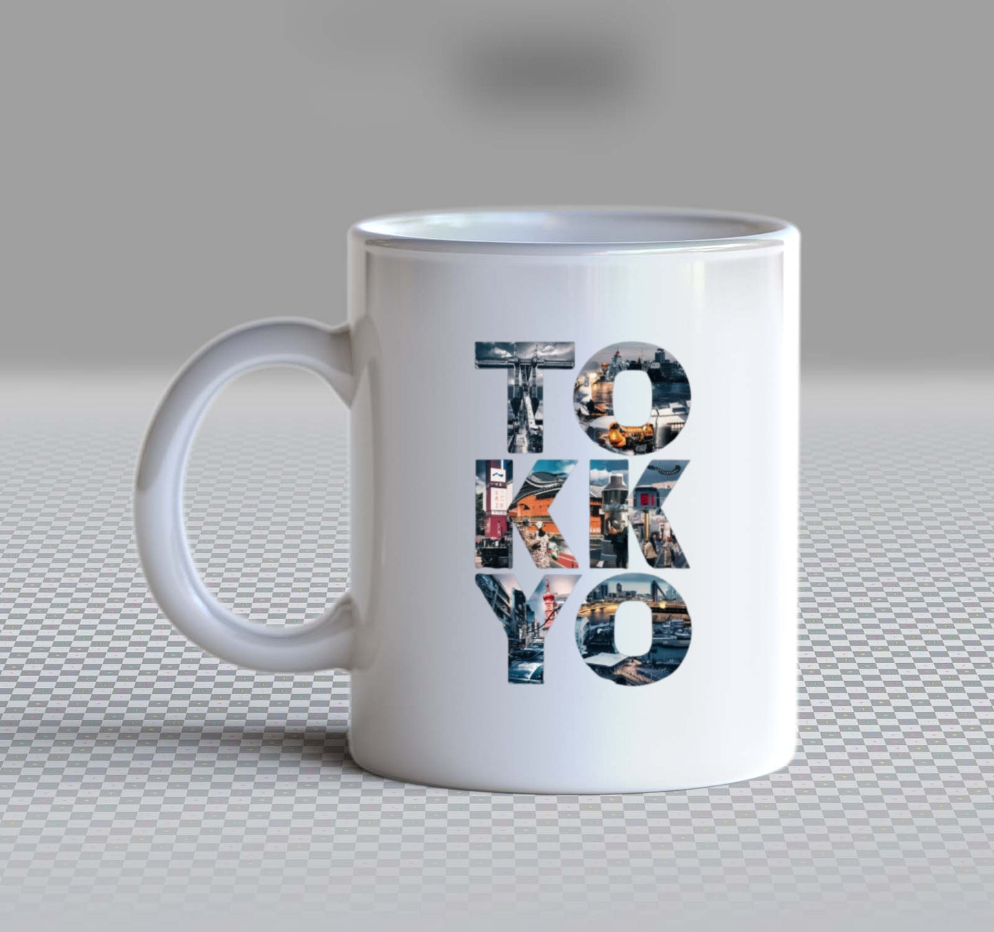 Tokyo Back text Mug 64
