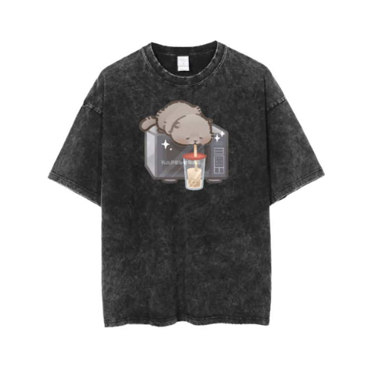 cat One Size t- shirt Washed 65