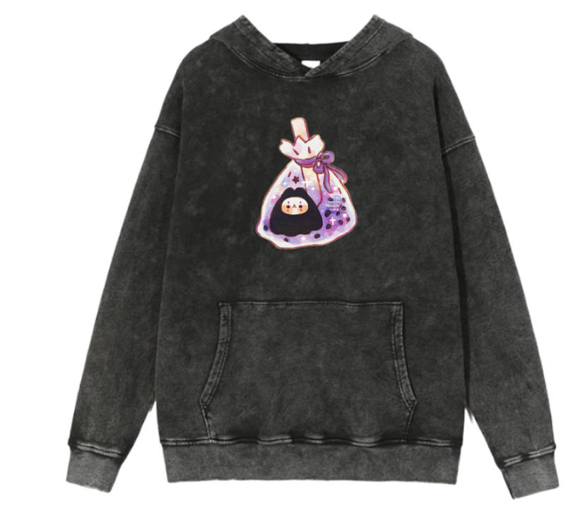 bunny Oversize Hoodie Washed 65