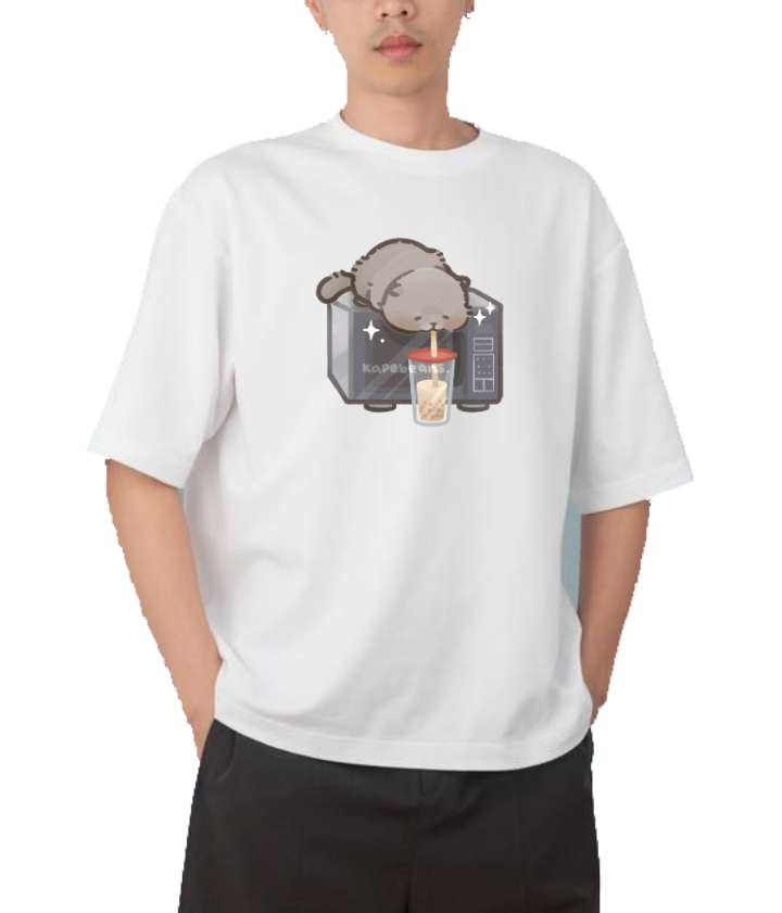 cat One Size t- shirt White 65