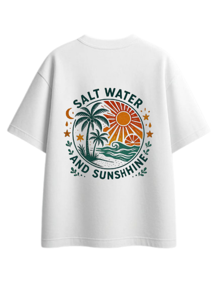Summer Vibes t- shirt White Back 62