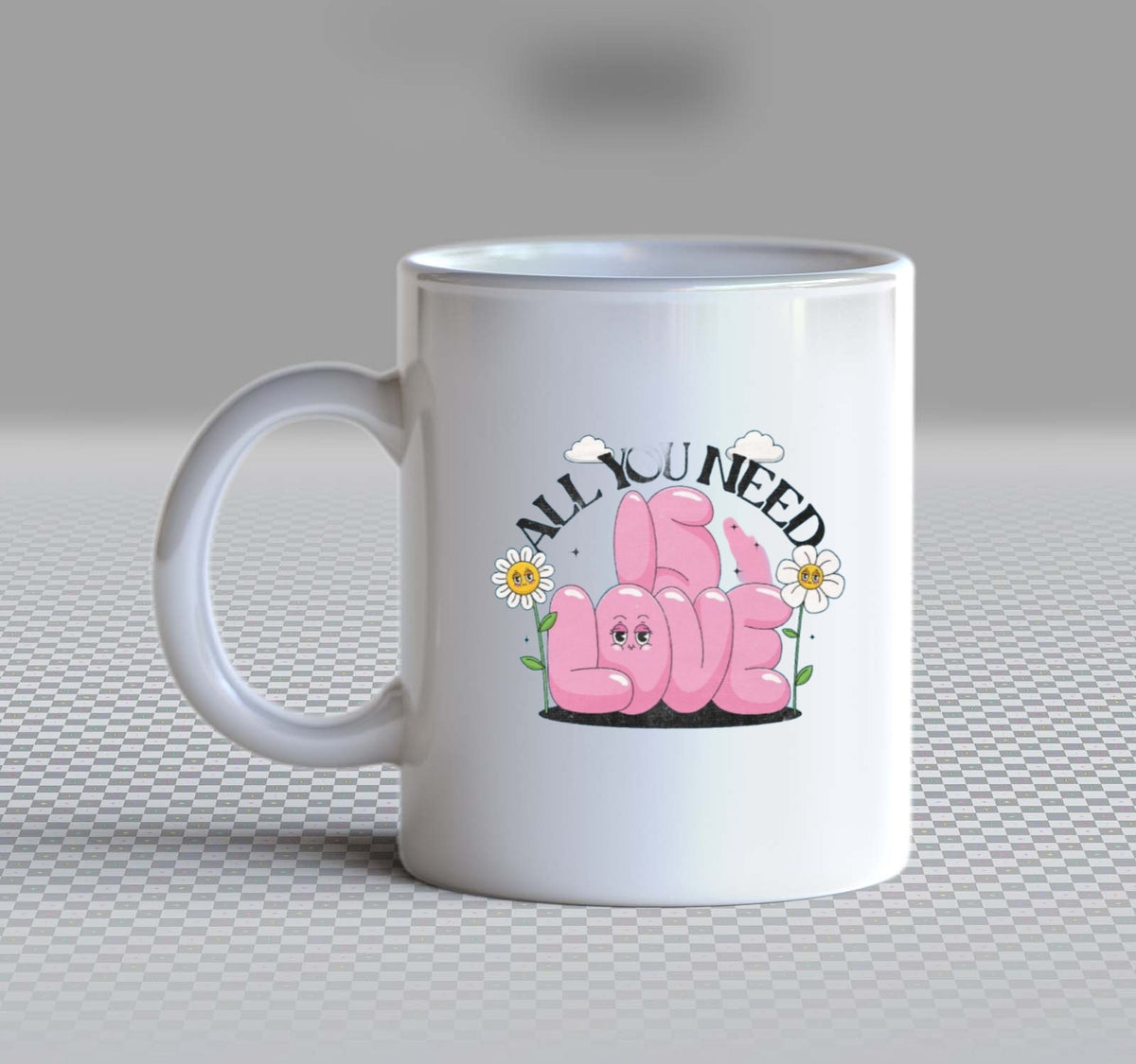 ALL YOU NEED Mug White 142