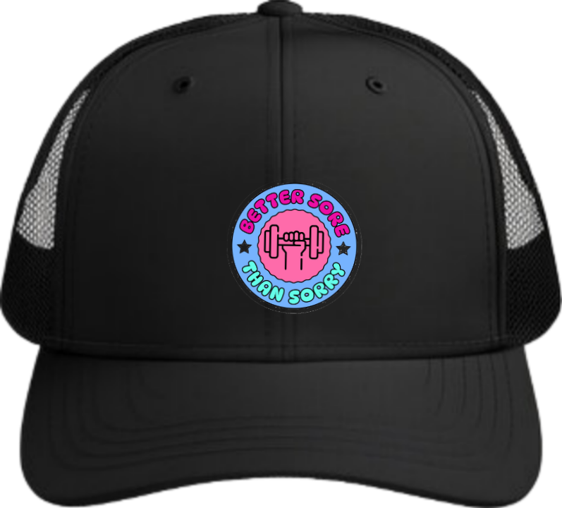 workout gym pilates Baseball cap Black 56