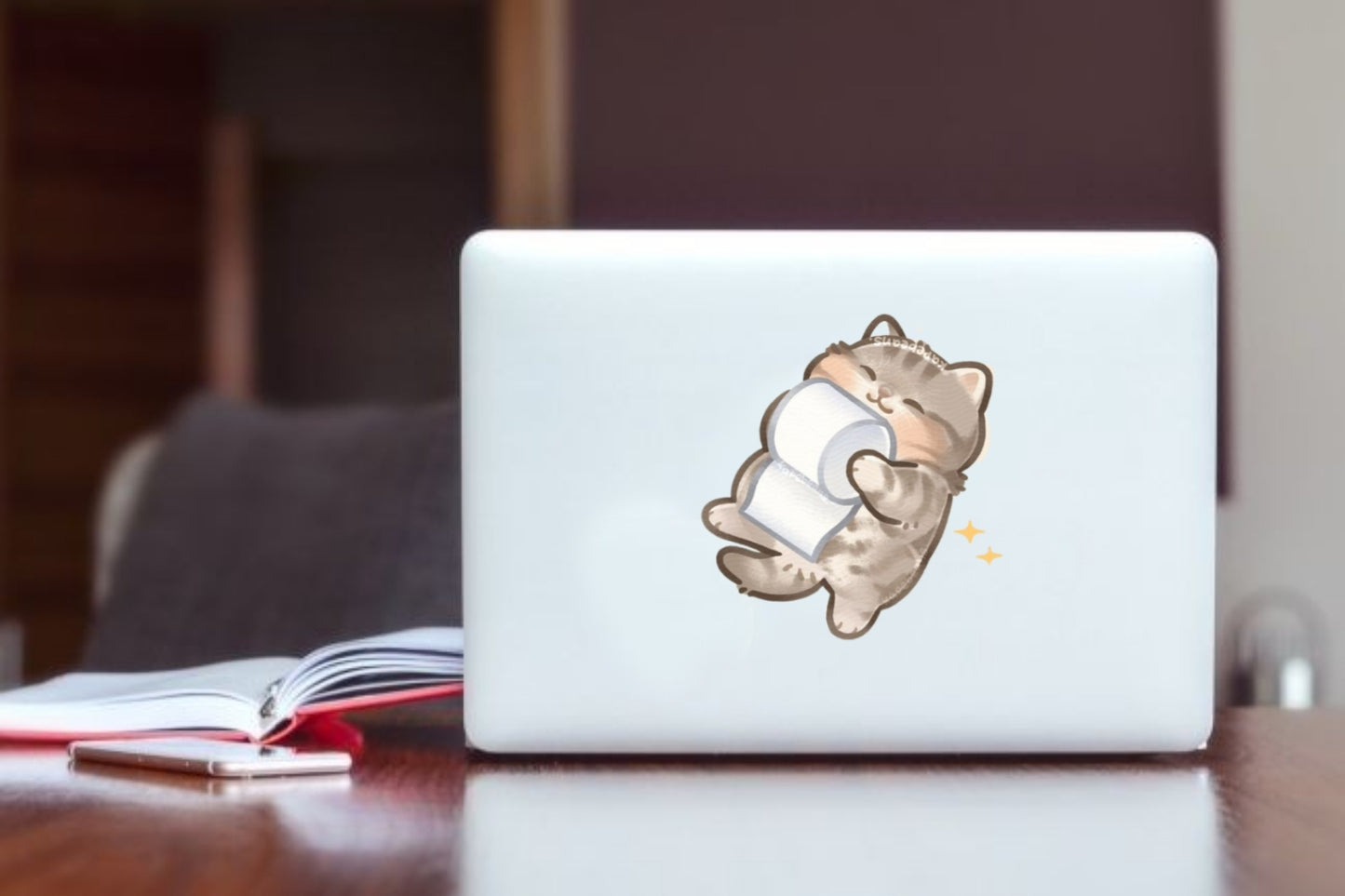 cat Laptop Sticker 66
