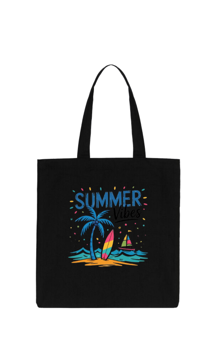 Summer Vibes tote bag Black 67