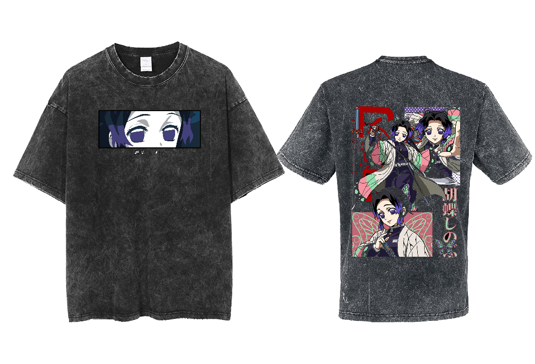 Anime Demon slayer nezuko tanjiro One Size t- shirt Washed 67