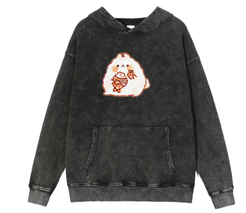 bunny Oversize Hoodie Washed 67