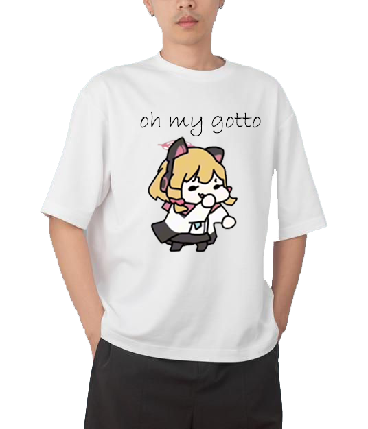Saiba Momoi t- shirt One Size White 1