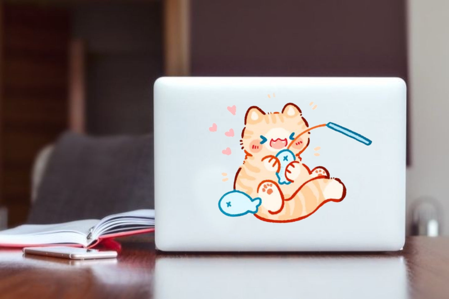 cat Laptop Sticker 68