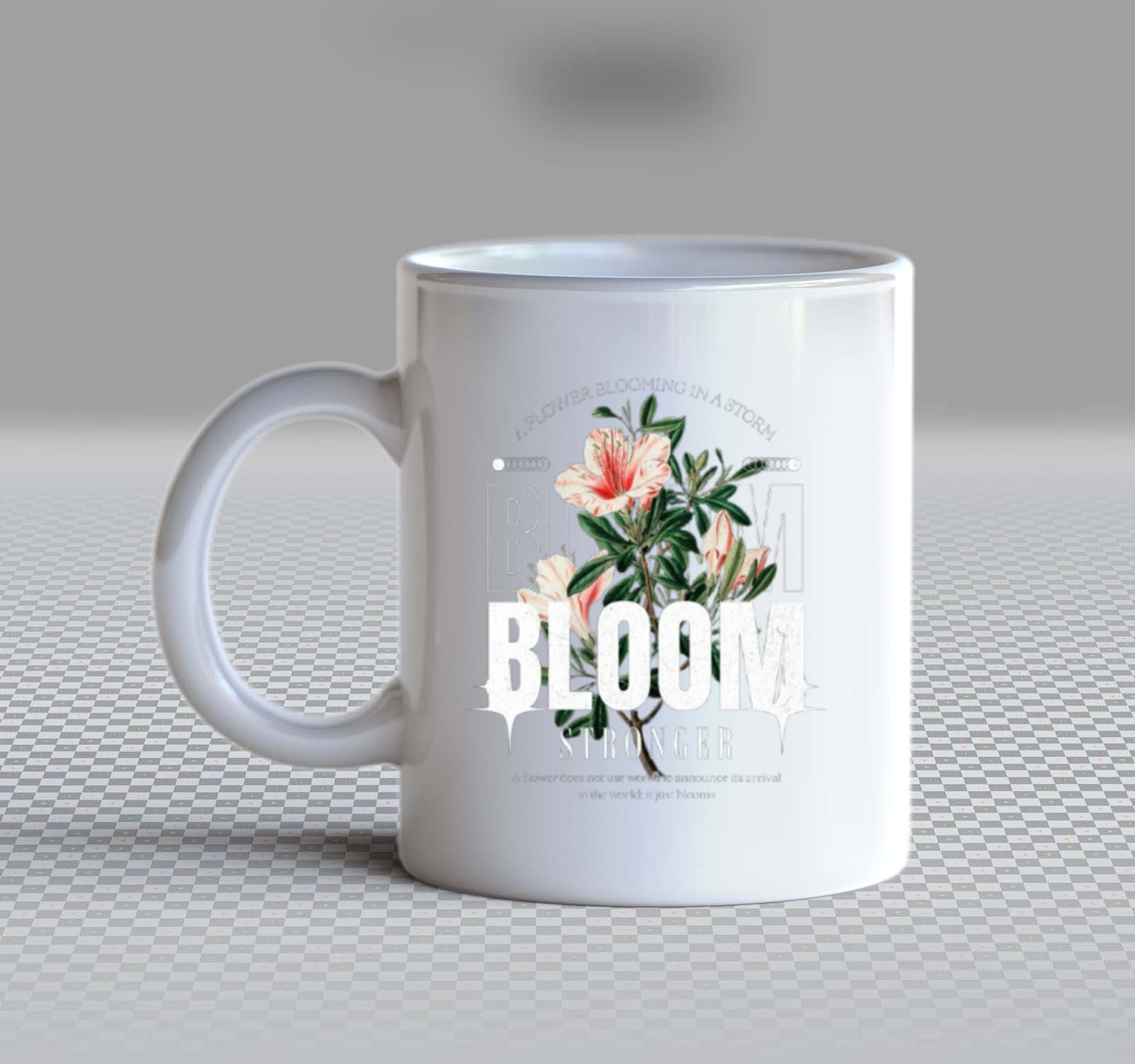 BLOOM Back text Mug 68