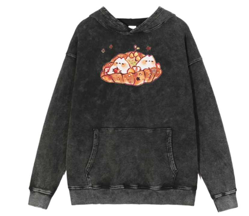bunny Oversize Hoodie Washed 68