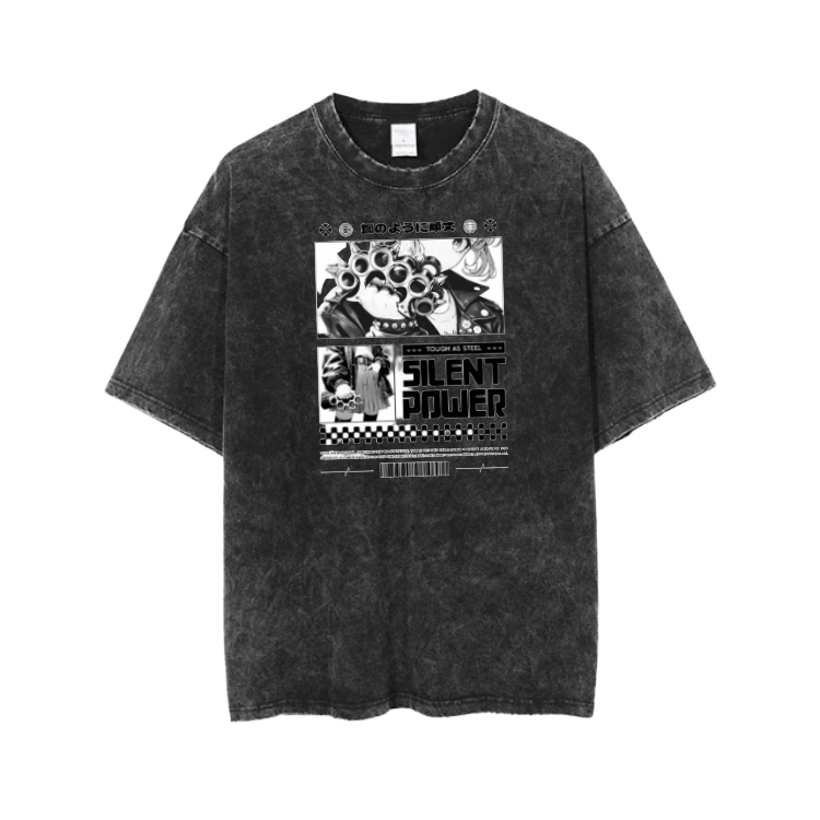 RANDOM ANIME GIRL t- shirt Washed 6